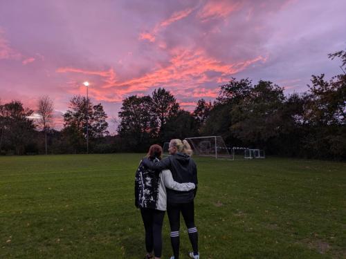 Trainingsromantik... so viel Zeit muss sein!